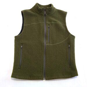 Ibex Made in USA Merino Wool Full ZIp Vest Women Sz Medium